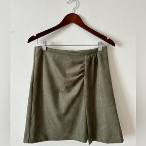 Anthropologie Green Skirt